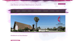 Desktop Screenshot of delrosaunitedmethodistchurch.org